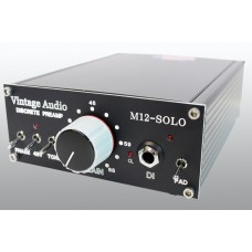 VINTAGE AUDIO, M12 SOLO MIC PREAMP, DISCRETE, CINEMAG TRANSFORMER IN/OUT