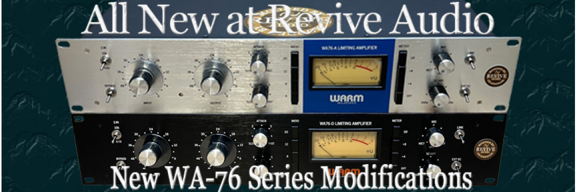 All New WA76 Series Modifications